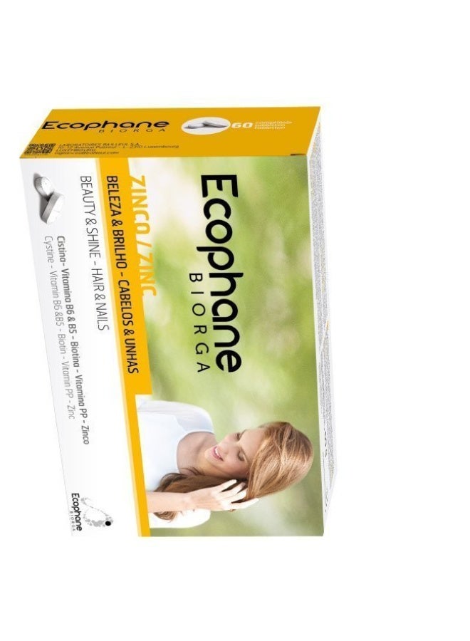 Ecophane Fortifying Supplement for Hair and Nails 60 tablets - Image 2