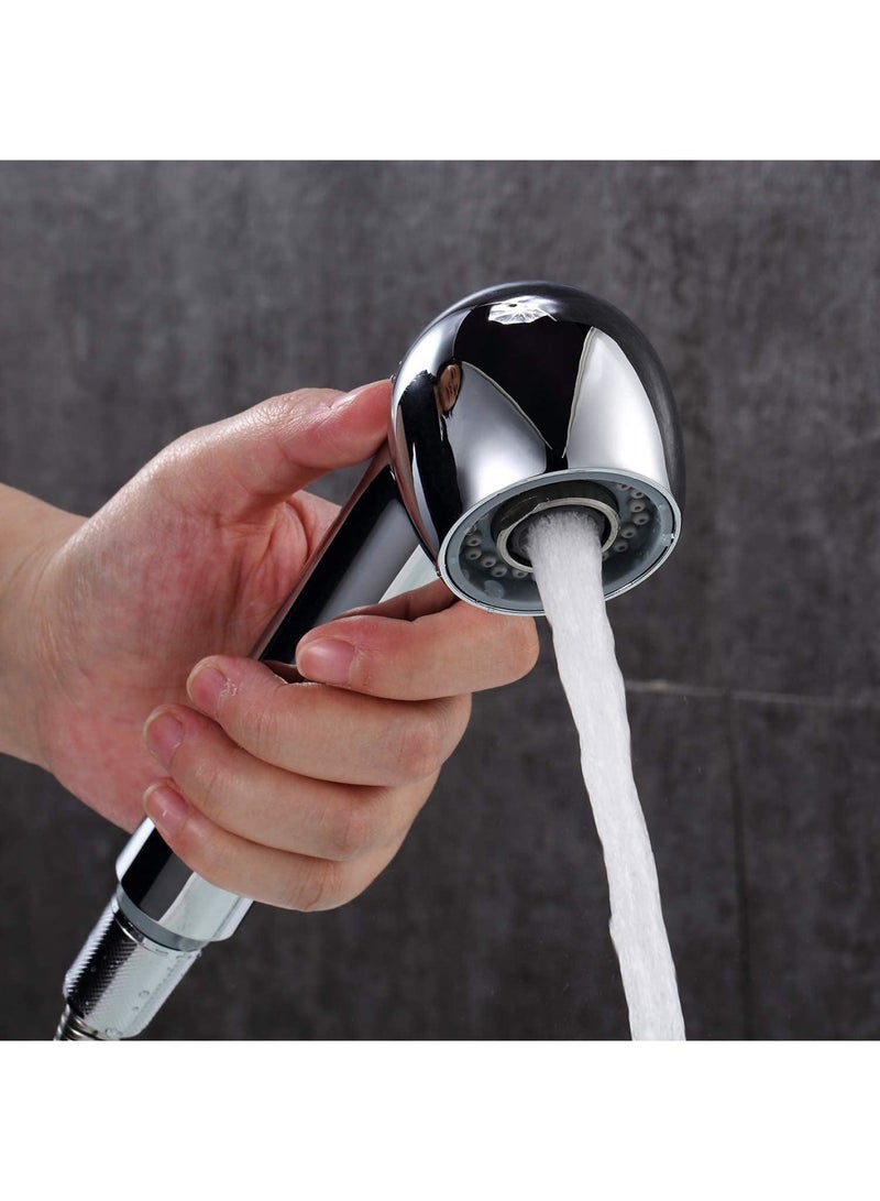 SOLARAE Kitchen Faucet, Bathroom Tap, 3-Functions Pull-Out Faucet for Personal Hygiene, Very convenient, suitable for kitchen, bathroom, garden washbasin - Image 3