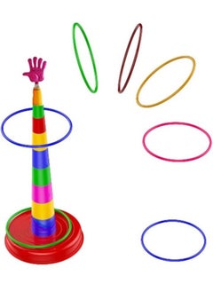 Manos Kids Outdoor Ring Stacking Game, Foldable Stick, Multicolour, Pack of 1  - Image 2