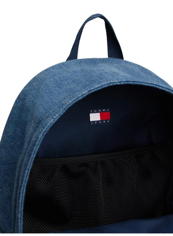 TOMMY JEANS  Logo Denim Dome Backpack for Men | Best Price UAE
