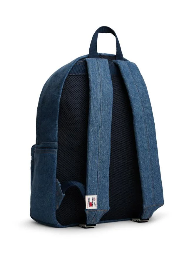 TOMMY JEANS  Logo Denim Dome Backpack for Men | Best Price UAE
