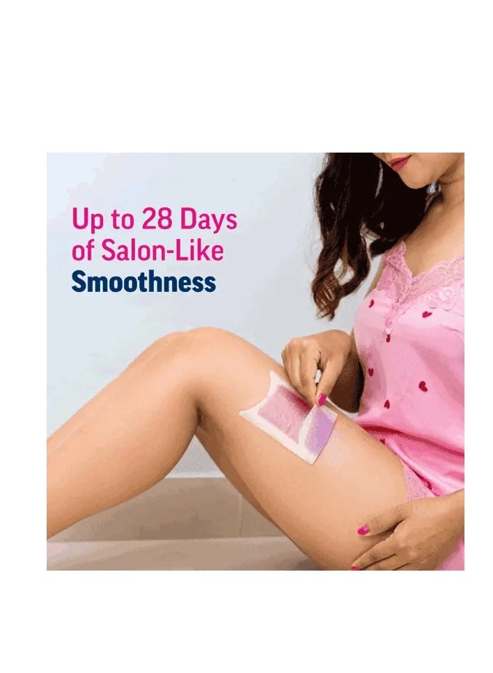 Veet Veet Professional wax strips for body & legs, sensitive skin 20strips (Pack of 2) - Image 3