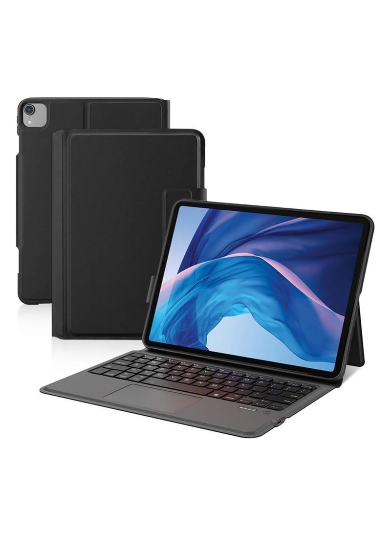 IAF - iPad Keyboard Case with Trackpad for iPad Pro 11 inch 2018 2020 Air 4 10.9 inch,iPad Wireless Bluetooth Keyboard Case with Pencil Holder - Image 1