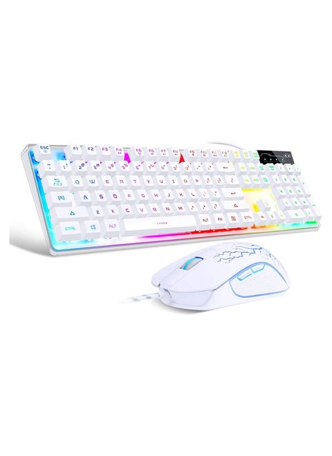 LED Gaming Keyboard And Mouse Set
