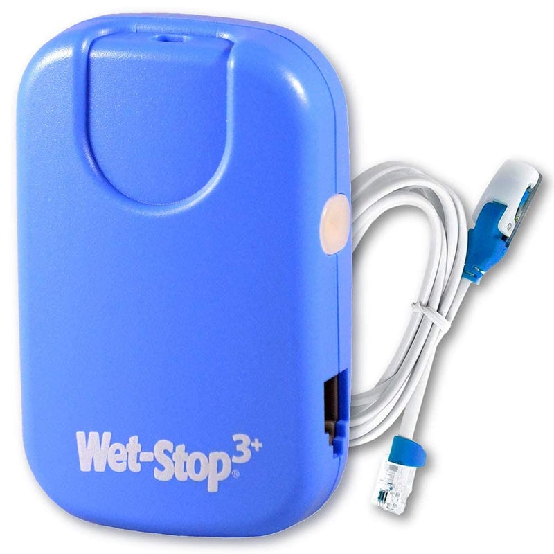 Wet-Stop 3 Blue Bedwetting Enuresis Alarm with Loud Sound and Strong Vibration for Boys or Girls, Proven Solution for Bedwetters - Image 1