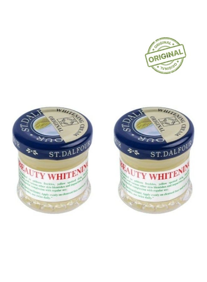 إس تي دالفور كريم تبييض البشرة من سانت دالفور بيوتي، عبوة من قطعتين