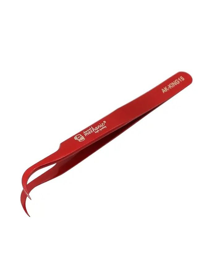 Curved Straight Stainless Steel Tweezer For iPhone Motherboard Repair Nail Art Rhinestones - Image 5