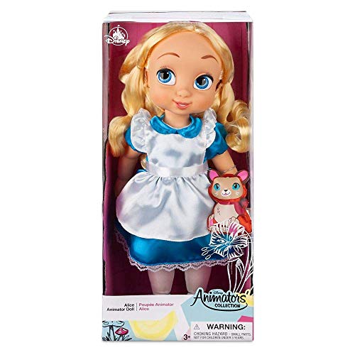 Disney Store Girls Animators Collection Alice Doll 16 Inches Collectible Character Toy Perfect Fans Authentic Design Great Gift for Kids and Collectors - Image 5