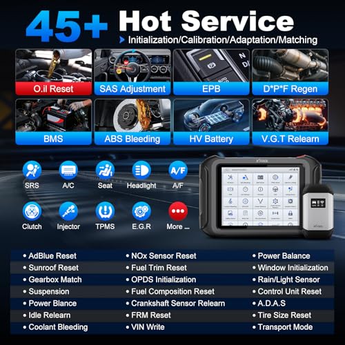 XTOOL Scanner D9S PRO with ECU Pr0gramming/C0ding: 2026 AI-Assisted OE Level Full System Scan Tool, Automotive Scanner with Bidirectional, Topology Map, 45+ Services, FCA/DoIP/CAN FD, 3-Yr Update - Image 3