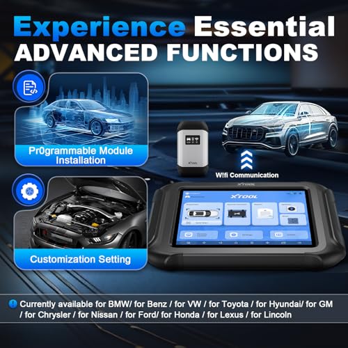 XTOOL Scanner D9S PRO with ECU Pr0gramming/C0ding: 2026 AI-Assisted OE Level Full System Scan Tool, Automotive Scanner with Bidirectional, Topology Map, 45+ Services, FCA/DoIP/CAN FD, 3-Yr Update - Image 5