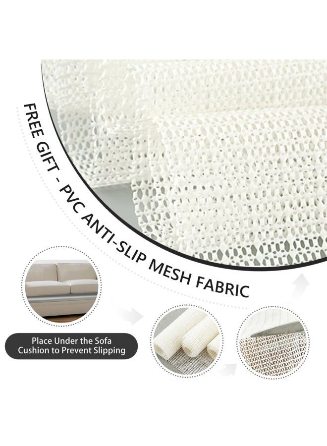 HAVARGO Couch Cushion Support High Density Foam 24X24X2.4 Inches Sofa Couch Supports for Sagging Cushions Light Grey 3Pc - Image 5