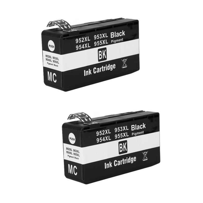 2pcs Ink Replacement Compatible with hp955 953xl 7720 7730 7740 8720 - Image 1