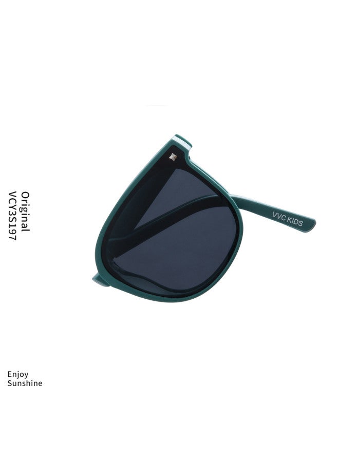 VVC Travel Essential】foldable Kids' Sunglasses - Uv Protection Unisex Summer Sun Glasses For Eye Protection & Shade - Image 5