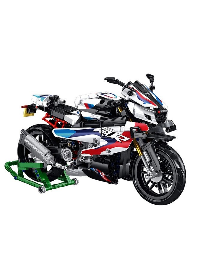 dOvOb Motorcycle 1000 RR Model Building Blocks Set, 912 Pieces Bricks, MOC Toys as Gift for Kids or Adult - Image 1