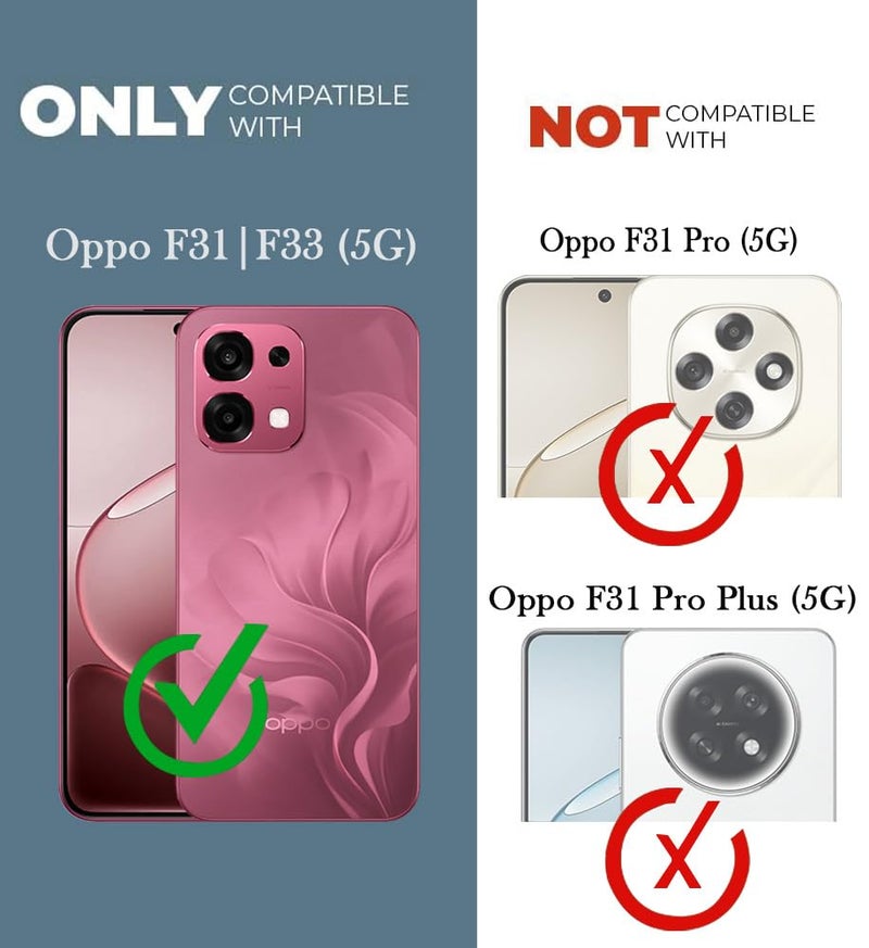 Jkobi Silicone Back Cover Case for Oppo F31 5G | Oppo F33 5G (Clear Shockproof Case with Camera Protection | Soft and Flexible | Transparent) - Image 4