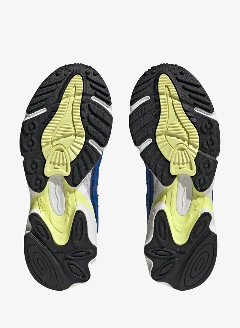 Adidas Originals Cloud White / Pulse Yellow / Royal Blue OZWEEGO OG Shoes for Women | Best Price UAE