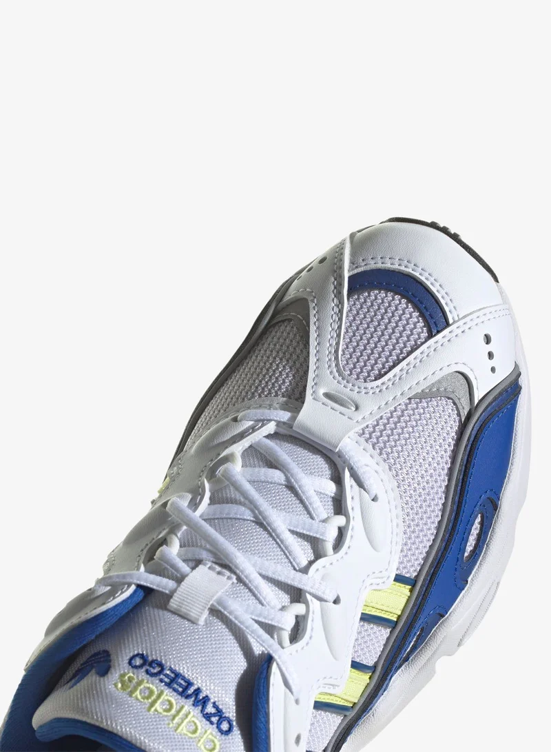 Adidas Originals Cloud White / Pulse Yellow / Royal Blue OZWEEGO OG Shoes for Women | Best Price UAE