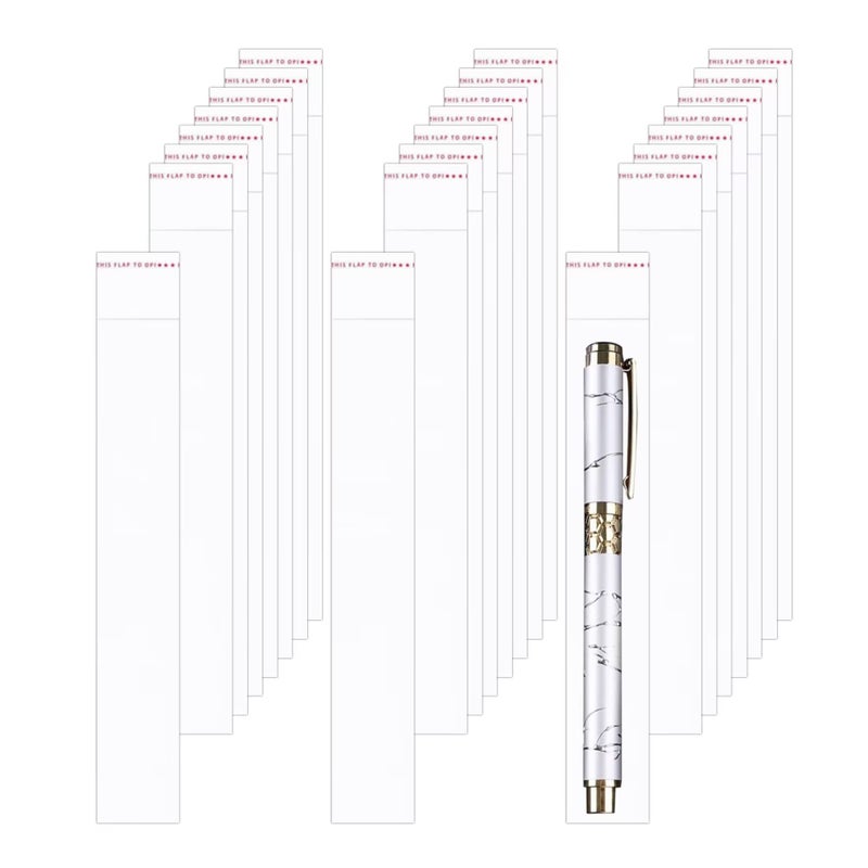 Clear OPP Poly Cello Bags 1 x 6 Self Sealing Adhesive Bags 100pcs for Candy Gifts Favors