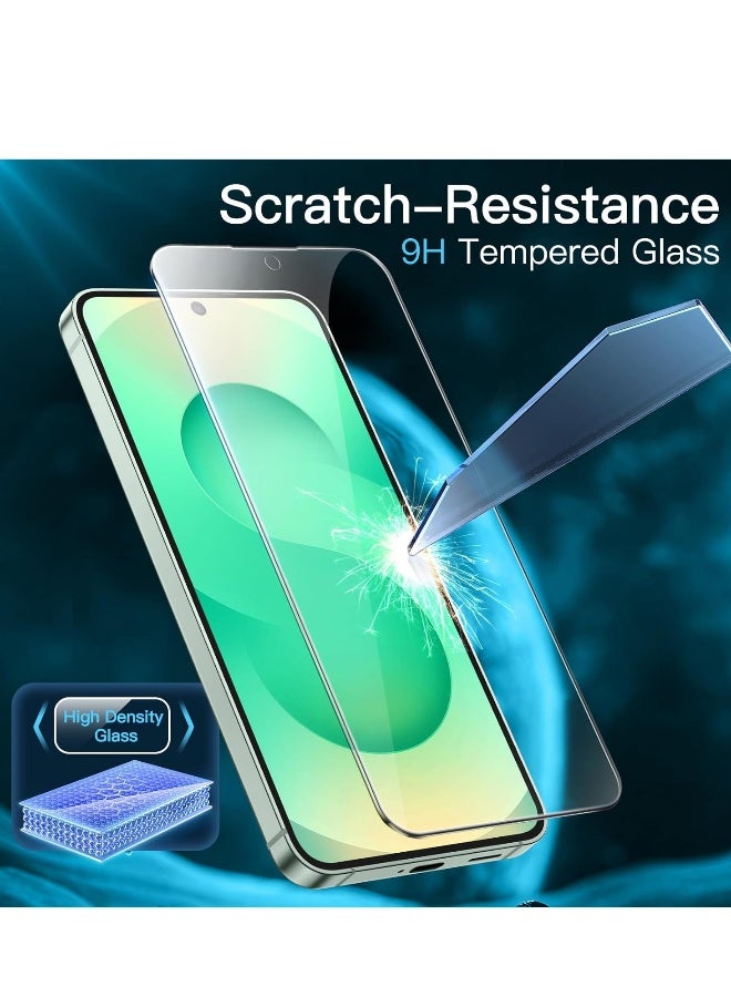 DUSALA Samsung Galaxy S25 Plus Tempered Glass With 3-Pack Anti-scratch Screen Protector Ultra Resistant Clear Tempered Glass For Samsung Galaxy S25 Plus 5G 6.7-inch - Image 3
