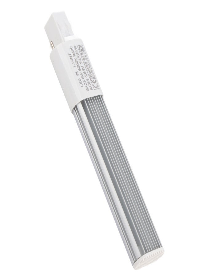 6W 2-Pin LED Compact Lamp Horizontal Recessed Tube Light Bulb Lighting Fixtures GX23 Cool White - Image 2