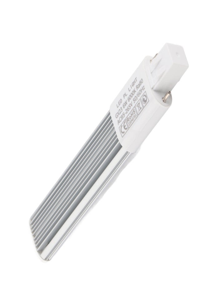 6W 2-Pin LED Compact Lamp Horizontal Recessed Tube Light Bulb Lighting Fixtures GX23 Cool White - Image 3