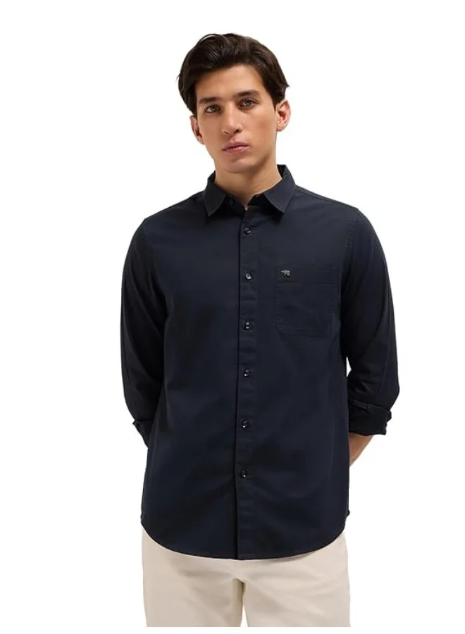 THE BEAR HOUSE  Men’s Long Sleeve Shirt – Classic, Comfortable and Stylish Essential for Work, Travel or Casual Outings for Men | Best Price UAE