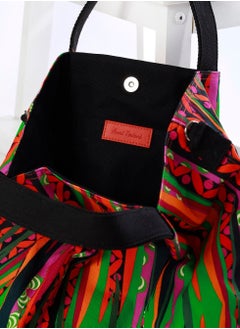 Anni Teriani Anni Teriani Printed Cotton Tote Bag Fun Bamboos  - Image 2