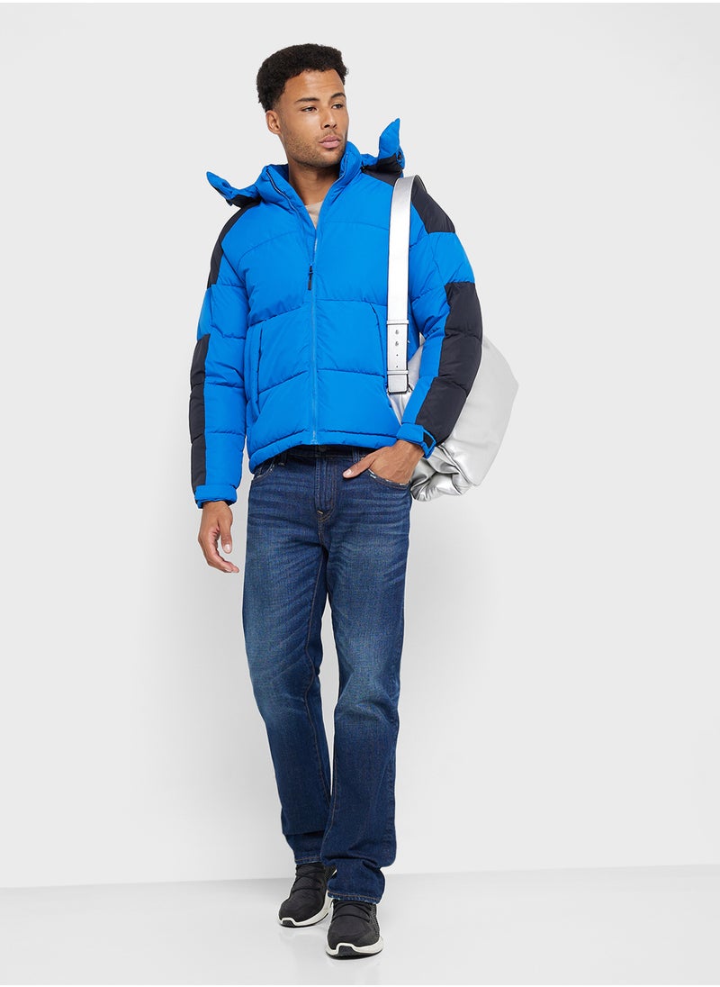 JACK & JONES Zip Through Puffer Jacket  - Image 5