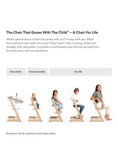 STOKKE Tripp Trapp High Chair With Baby Set Adjustable, Convertible Chair For Children And Adultsergonomic And Classic Design - Black  - Image 4