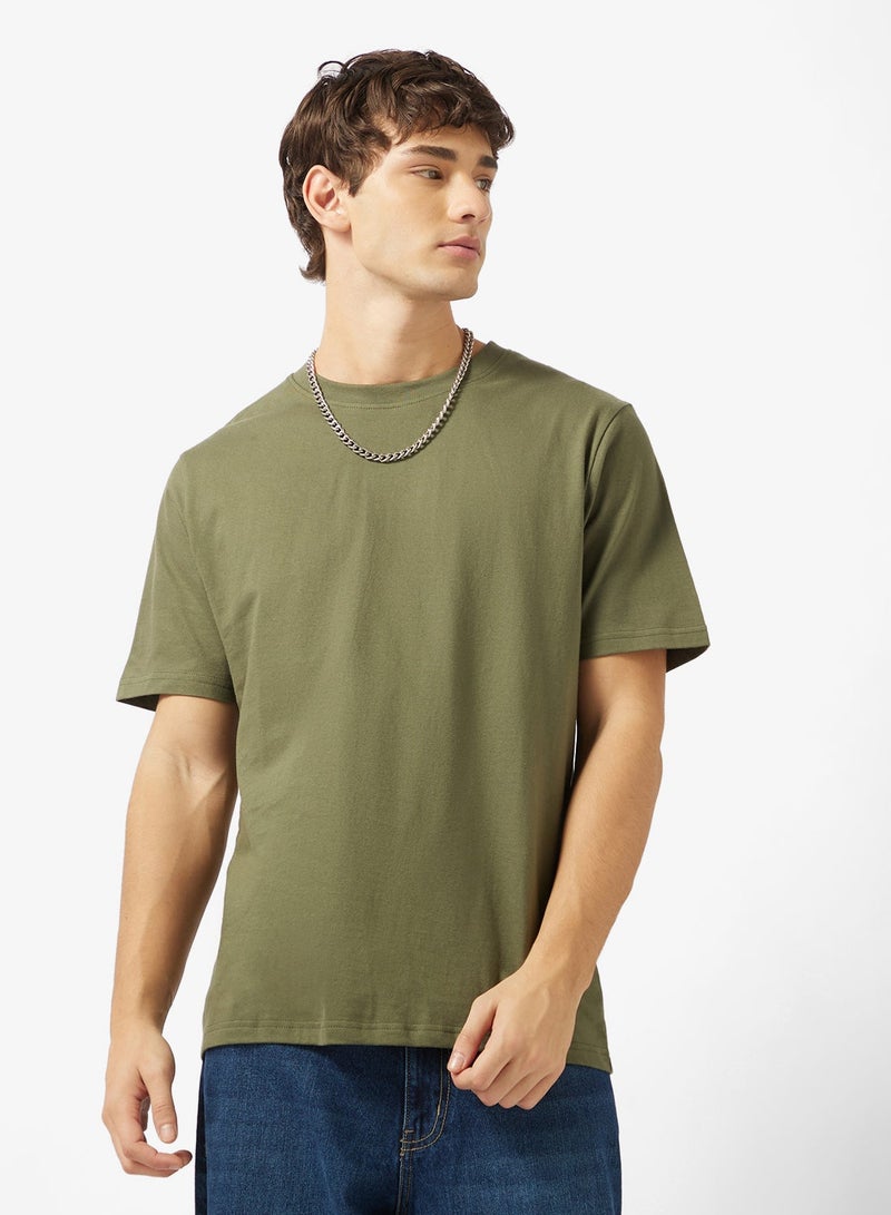 Seventy Five Basics Pack of 2 Regular Fit T-Shirt - Image 2