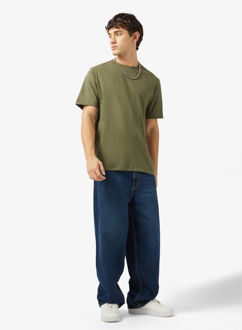 Seventy Five Basics Pack of 2 Regular Fit T-Shirt - Image 5