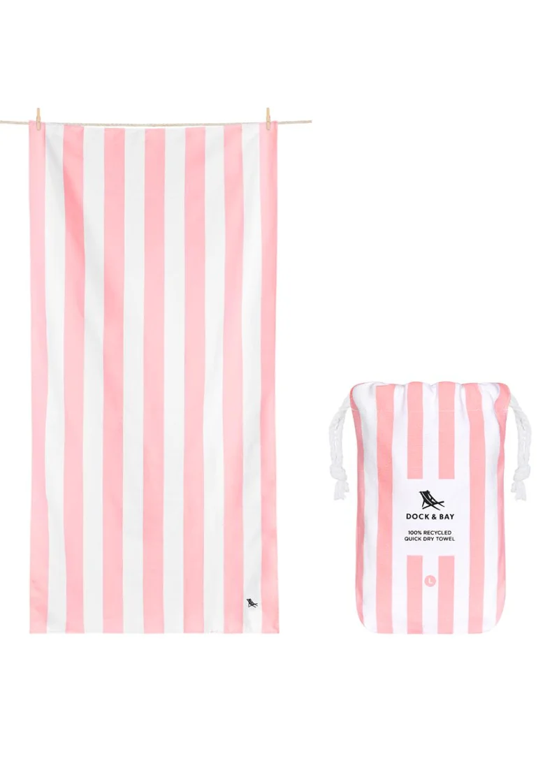 دوك آند باي Cabana Towel - Malibu Pink