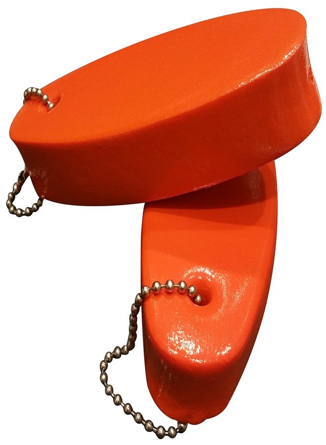 JQuad Outdoor Jumbo Vinyl Coated Floating Keychain Key floatsMade in The USA Orange jumbo-orange - Image 3
