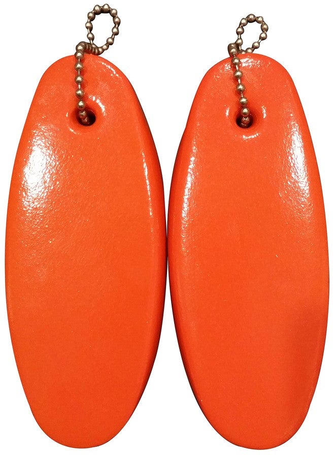 JQuad Outdoor Jumbo Vinyl Coated Floating Keychain Key floatsMade in The USA Orange jumbo-orange - Image 1
