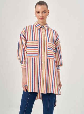 Striped Detail Tunic