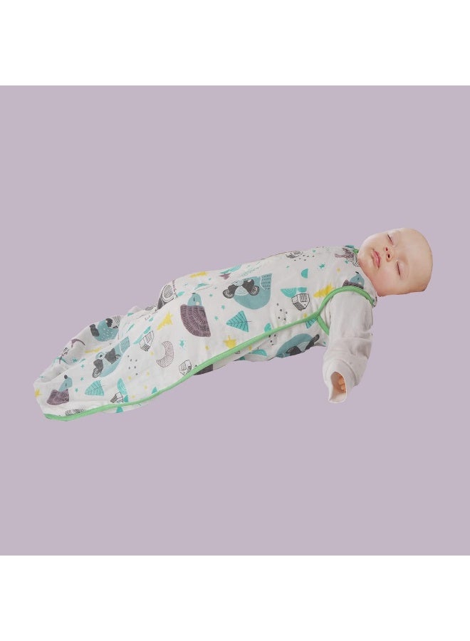 BLOOMSTAR Baby Sleeping Sack Muslin Lightweight Cotton Toddler Wearable Blanket Swaddle Sleep Sack Soft Summer 0.5 Tog - Image 5