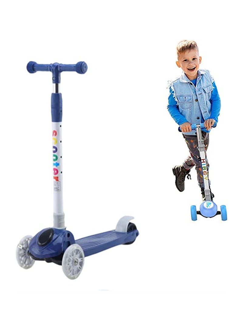 Kick Scooters for Kids, 4 Adjustable Height Foldable Scooter, Wide PU LED Wheels, 3 Wheel Scooter for Kids for Girls & Boys Outdoor Learn to See,Advanced Scooter Features Everything You Love  - Image 2