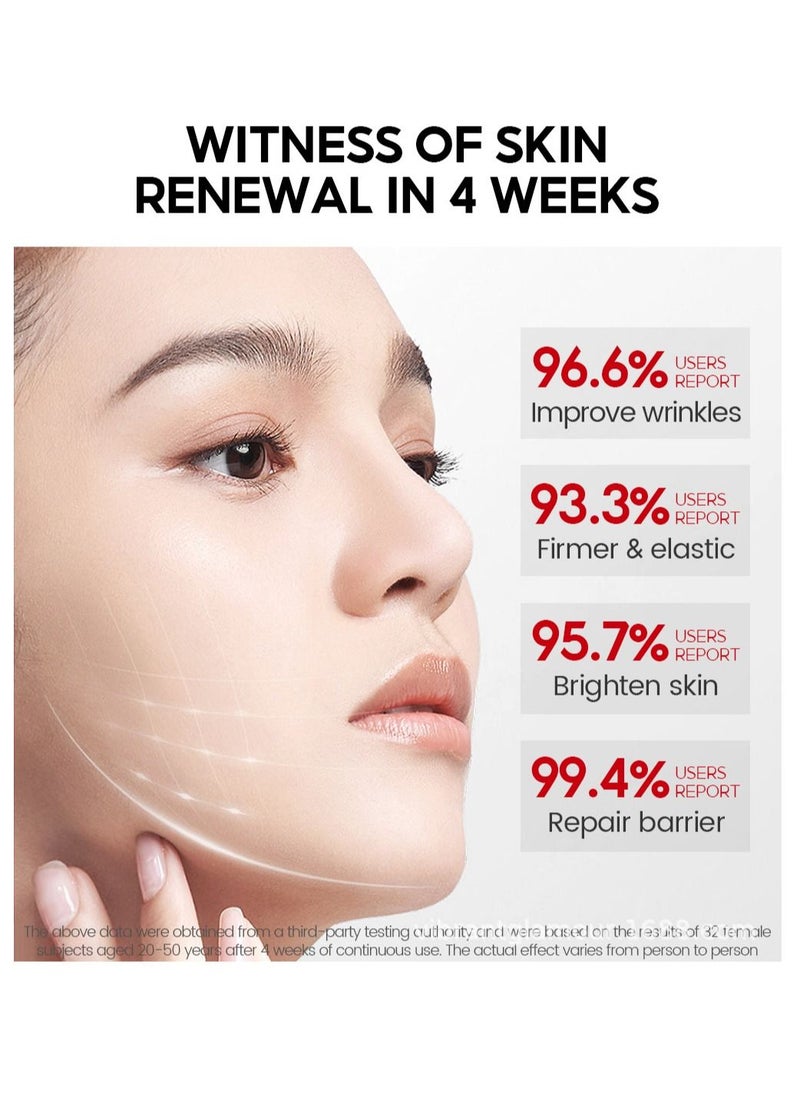 Vibrant Glamour - Rapid Wrinkle Repair PRO+ Retinol Serum Wrinkles Anti-Aging Fine Lines Brighten & Whiten Delicate and Smooth Dull and Yellow Skin for Women 30ml - Image 1