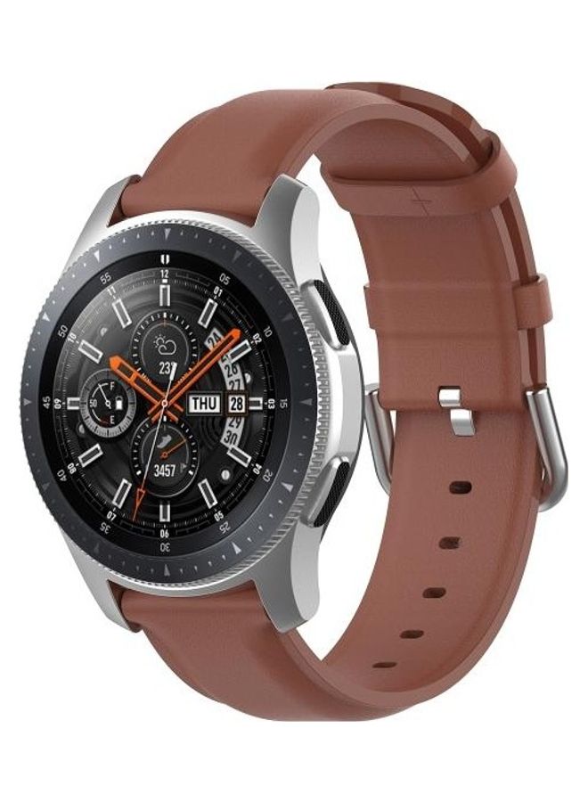 BGM Replacement Strap for Samsung Galaxy Watch 3 45mm 22mm Brown - Image 5