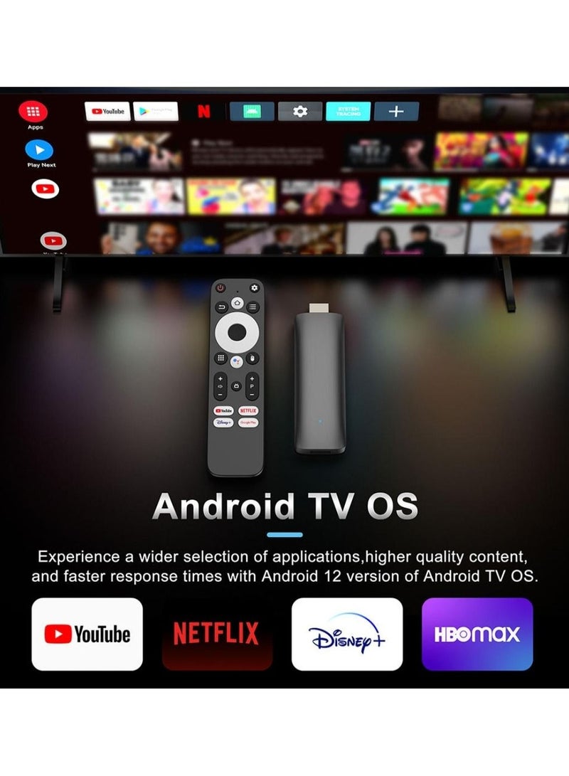 TV Stick with Android12 Operating System 4K Resolution 2GB RAM 16GB ROM Google Voice Service - Image 4