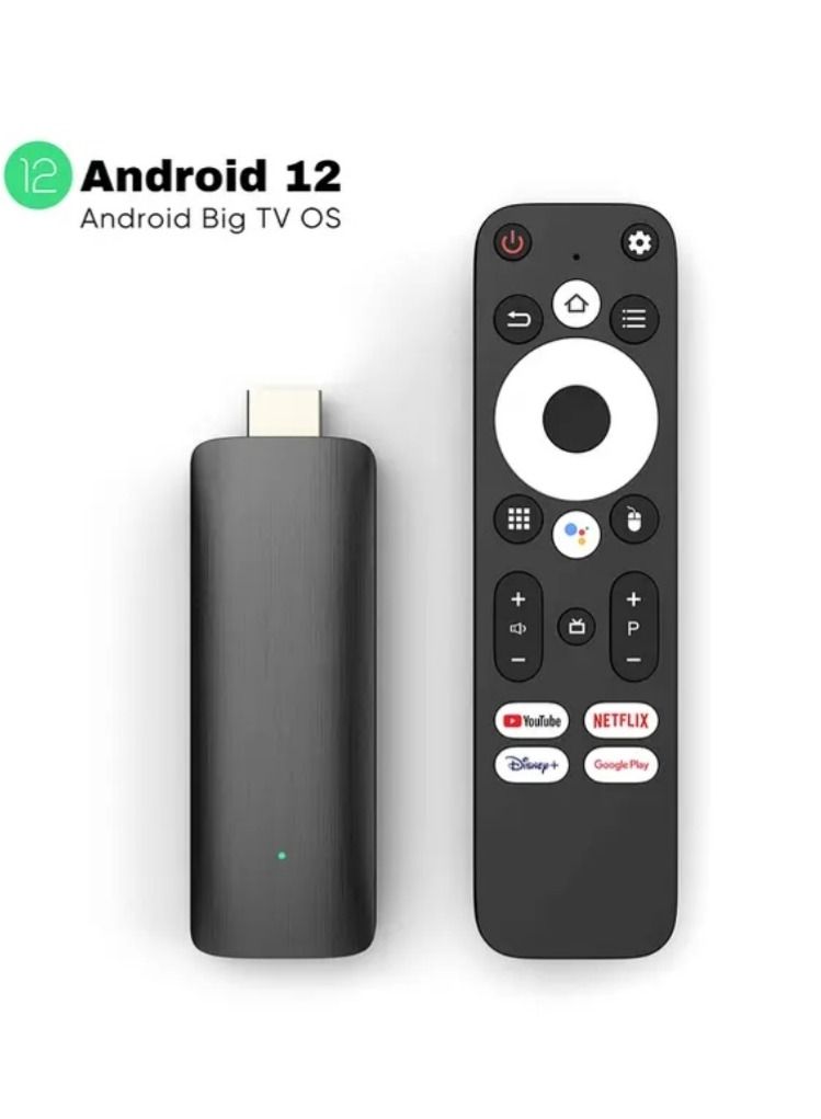 TV Stick with Android12 Operating System 4K Resolution 2GB RAM 16GB ROM Google Voice Service - Image 2