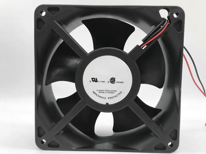 12038 DC Axial Cooling Fan 12V 6 8W 4 Wire PWM Speed Control - Image 2