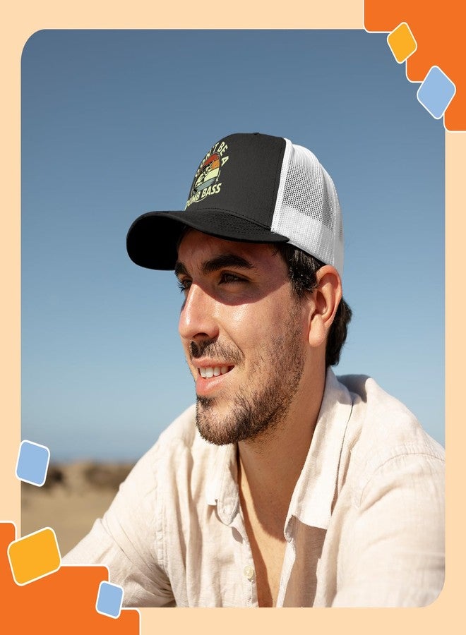 NewEleven Trucker Cap Gift for Men, Dad, Husband, Fisherman – Funny Fishing Hat, Trucker Hat Boyfriend Valentines Day Gift for Him, Father, Guys Who Love Fishing - Image 3