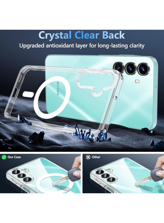 MagSafe Clear Case Compatible with Samsung Galaxy A16 with Fast Charging - Image 5