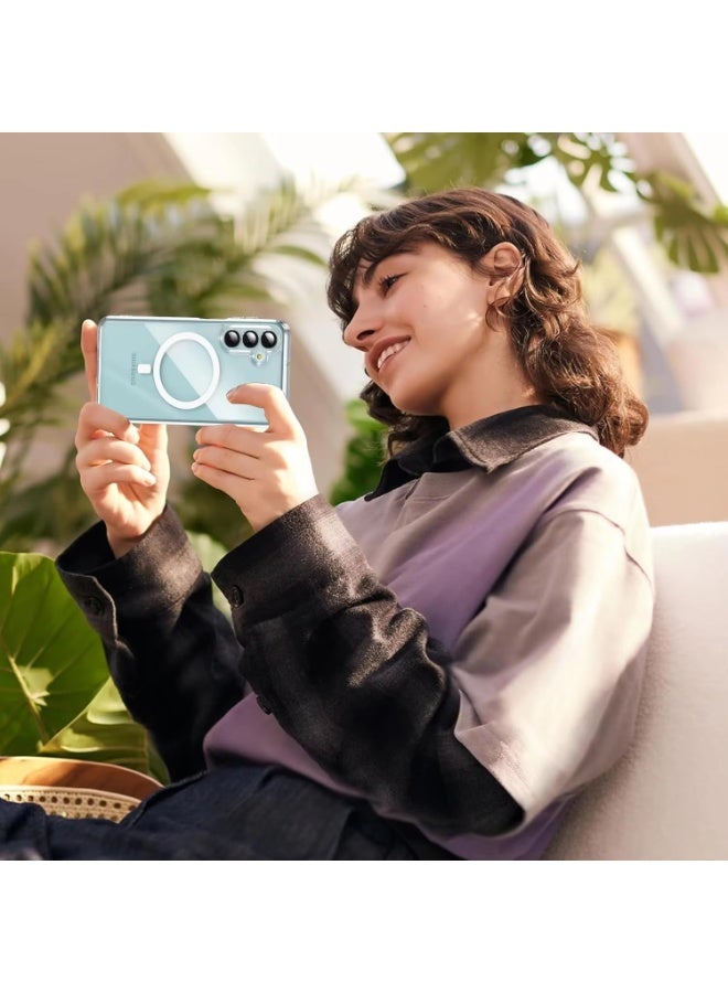 MagSafe Clear Case Compatible with Samsung Galaxy A16 with Fast Charging - Image 4