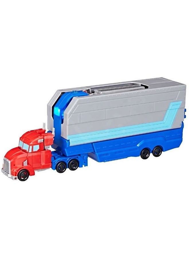 TRANSFORMERS Earthspark Optimus Prime Battle Trailer Playset (12.7 Cm) - Image 2