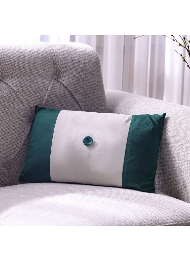 دانوب هوم Ss24 Pearl Patchwock Cushion Luxury Style Cushion Home Decorative Throw Pillows Cushion for Bedroom Sofa Living Room Yellow Green 28X50Cm Wl1904-4B-Gn