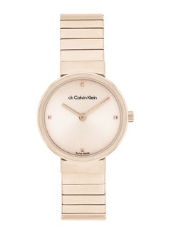 Women's Analog Round Gold Wrist Watch 25000042 - 28 mm