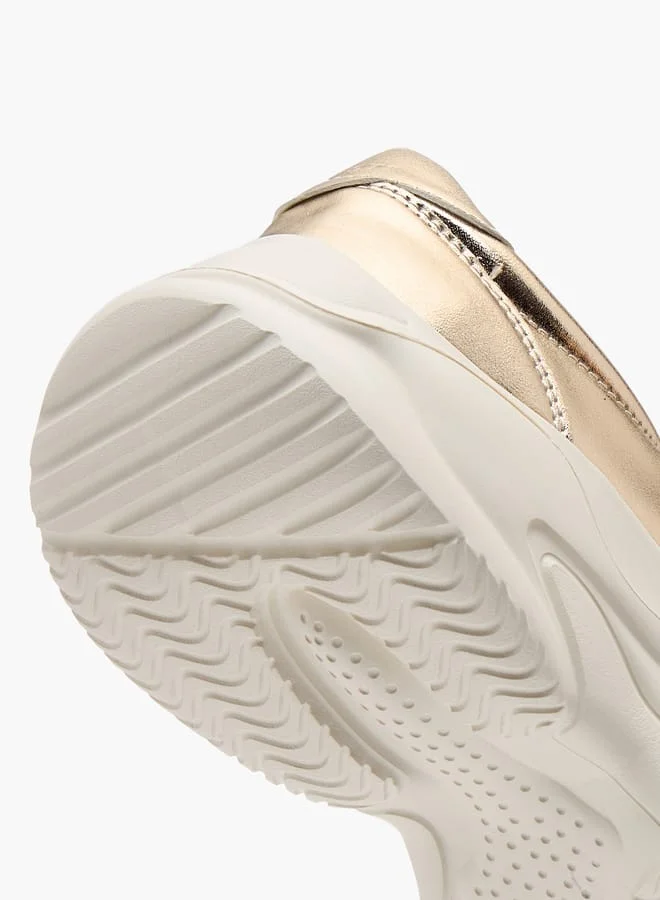 Celeste Women's Cutout Detail Slip-On Sneakers with Chunky Sole