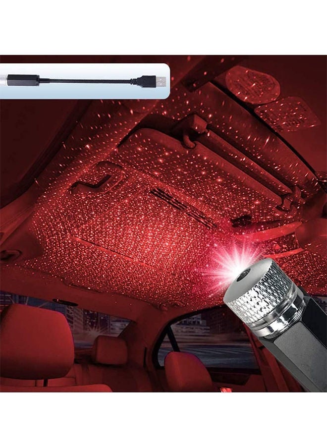 Loquat USB LED Laser Projection Atmosphere Light Black 2.4cm - Image 3